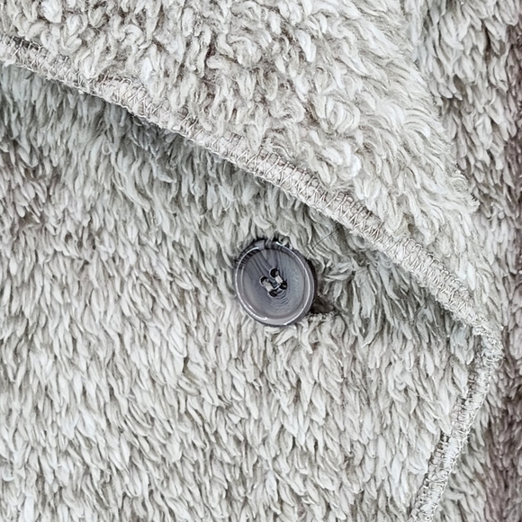 Hugs From Soft Surroundings Women's Fleece Drape Cardigan Sweater - OS - Picture 5 of 8